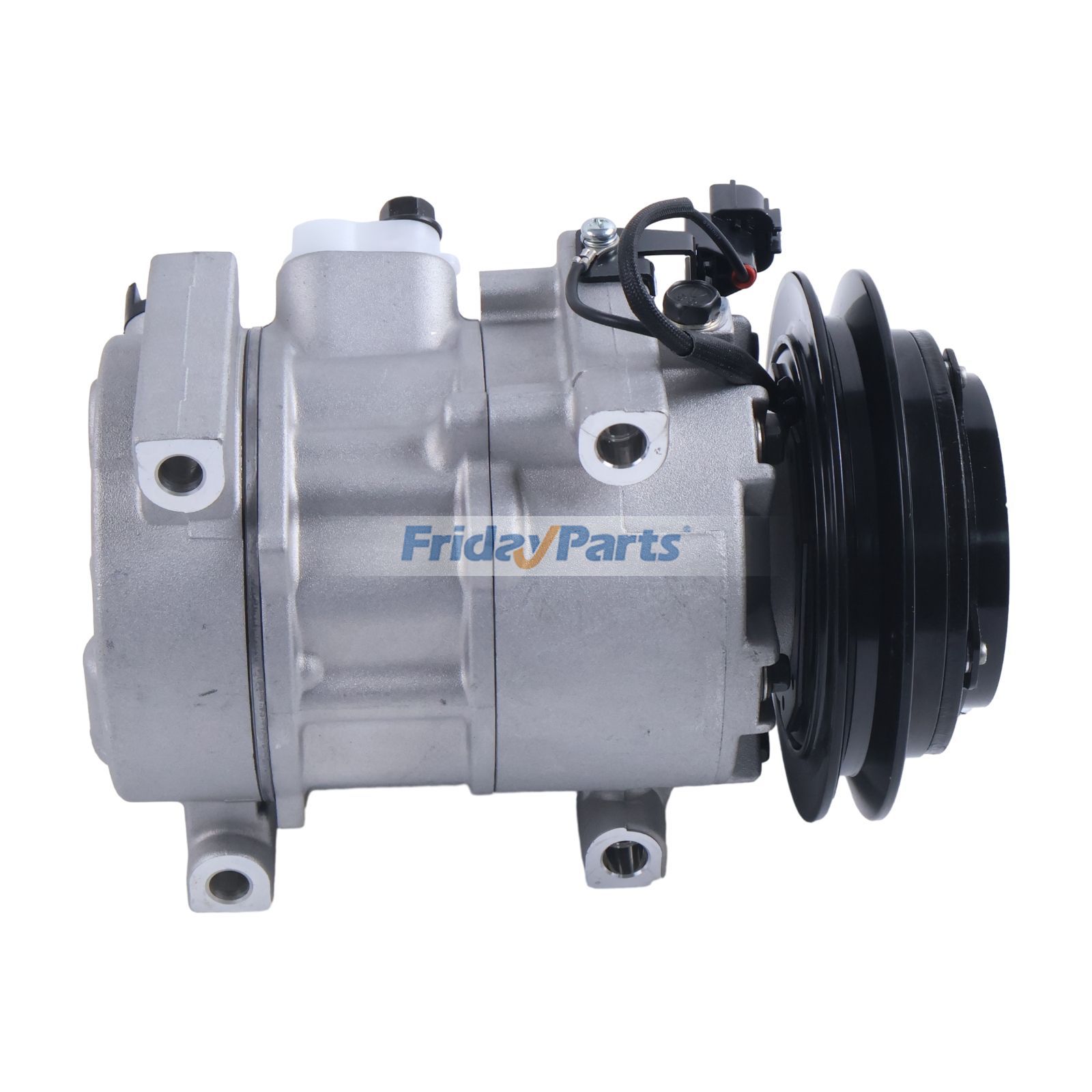 Compresor de aire acondicionado DV9 de 12 V, 1 A, 138 mm, TE16-0023A, T5525-50814, T5525-50813 para tractor Kioti de FridayParts