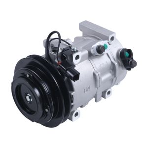 Compresor de aire acondicionado DV9 de 12 V, 1 A, 138 mm, TE16-0023A, T5525-50814, T5525-50813 para tractor Kioti