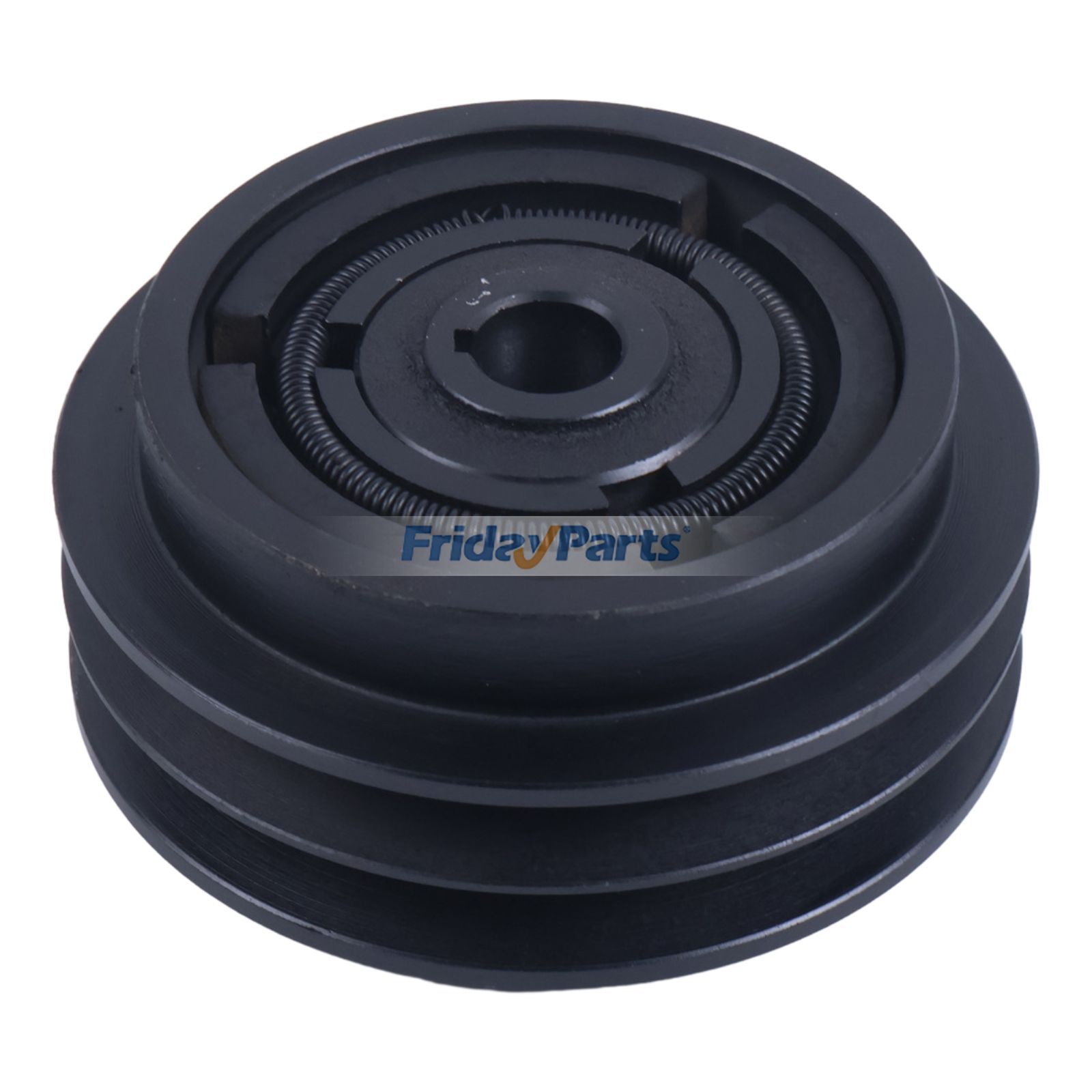 Double 1/2" V Belt Drive 3/4" Bore 5" Pulley Centrifugal Clutch