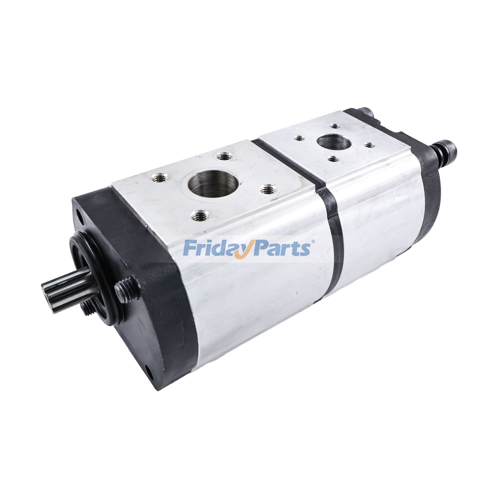 Podwójna hydrauliczna pompa zębata 01176451 do ciągnika Deutz-Fahr DX6.10 DX6.30 7110 7120 DX90 DX110 DX120