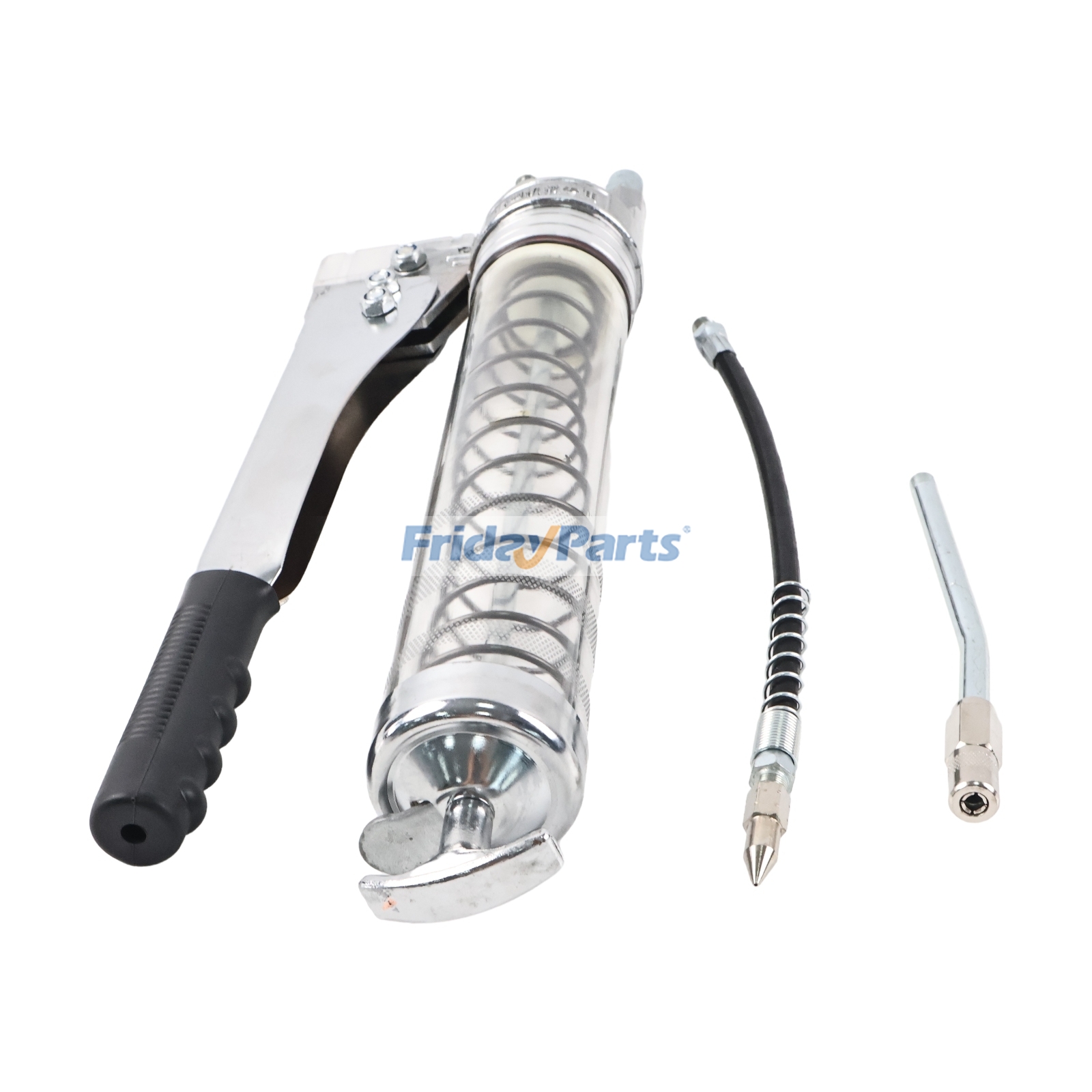 Double Pump Grease Gun compatible with Excavator,Harvester,Vehicle