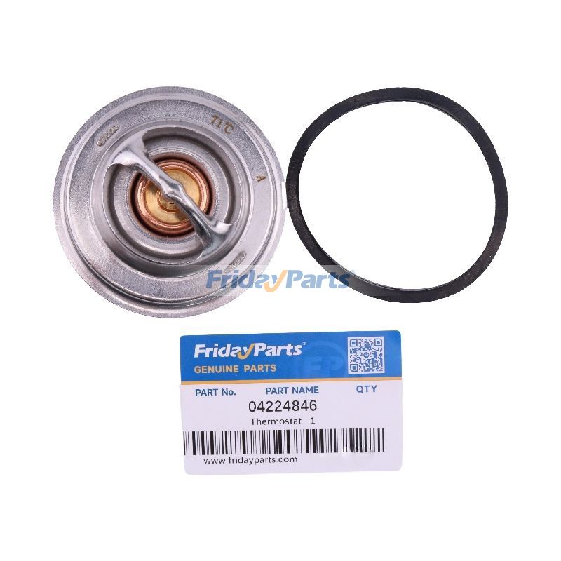 Thermostat 04224846 for Deutz Engine TCD6V2015 TD4L20132V BF4M2013 BF6M2013 BF6M1015 BF8M1015 BF4M1012E