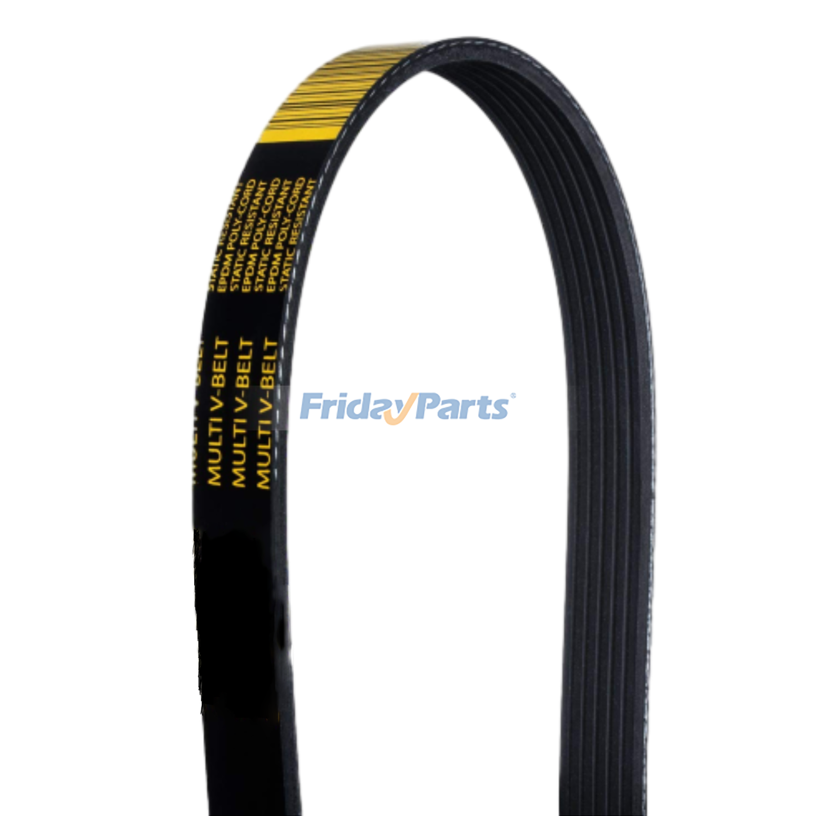 EPDM Polyester Serpentine Belt 1060750 for Audi A6 100 90 Quattro 1986-2022