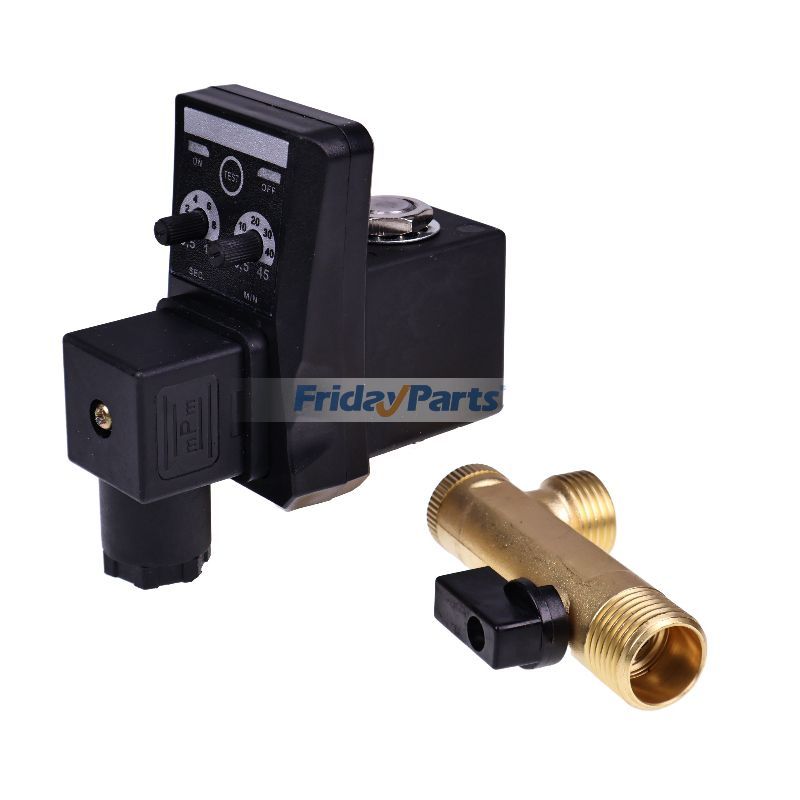 空気圧縮機 排水バルブ