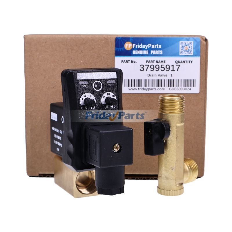 Ingersoll Rand エアコンプレッサー用ドレンバルブ 37995917