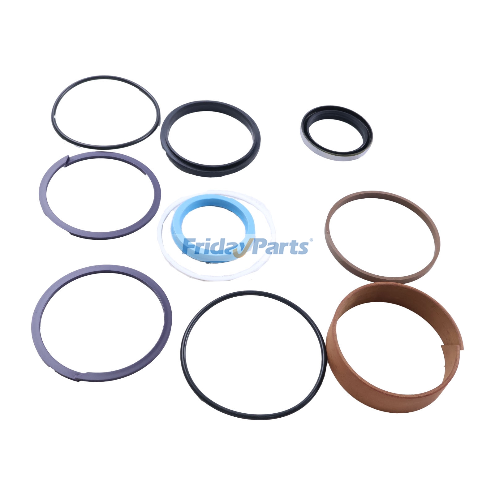 Drawbar Side Shift Cylinder Service Kit 707-98-24320 for Komatsu GD655-3C GD555-3 GD675-3 GD655-3 GD655-3A GD555-3C