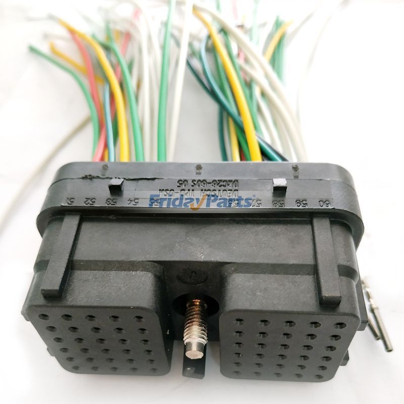 Conector de 50 pines Drc para arnés de cableado de motor Cummins Perkins de FridayParts