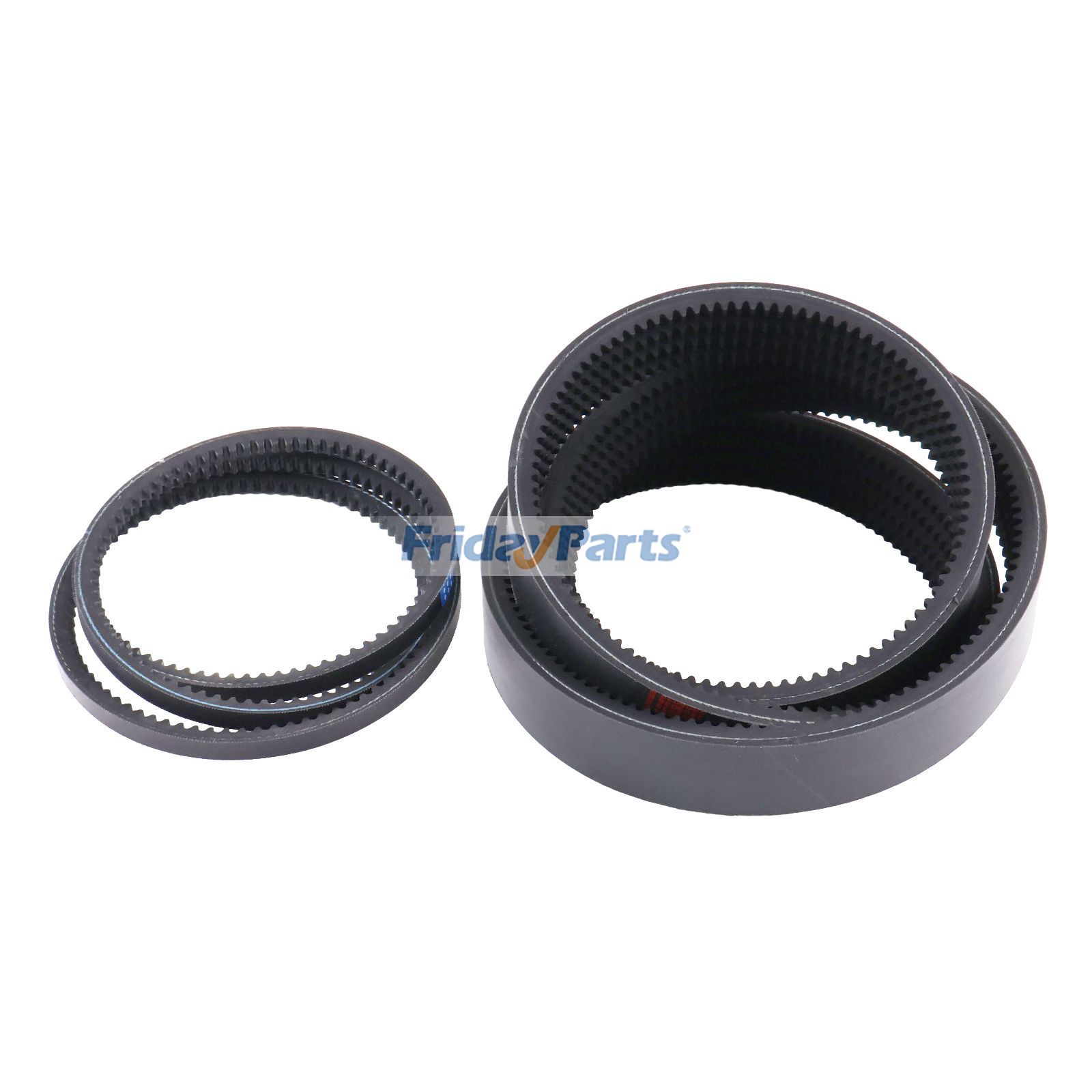 Juego de correas de transmisión y alternador 6662855 6686655 para cargadoras Bobcat A300 S220 S250 S300 T200 T250 T300 Para BOBCAT