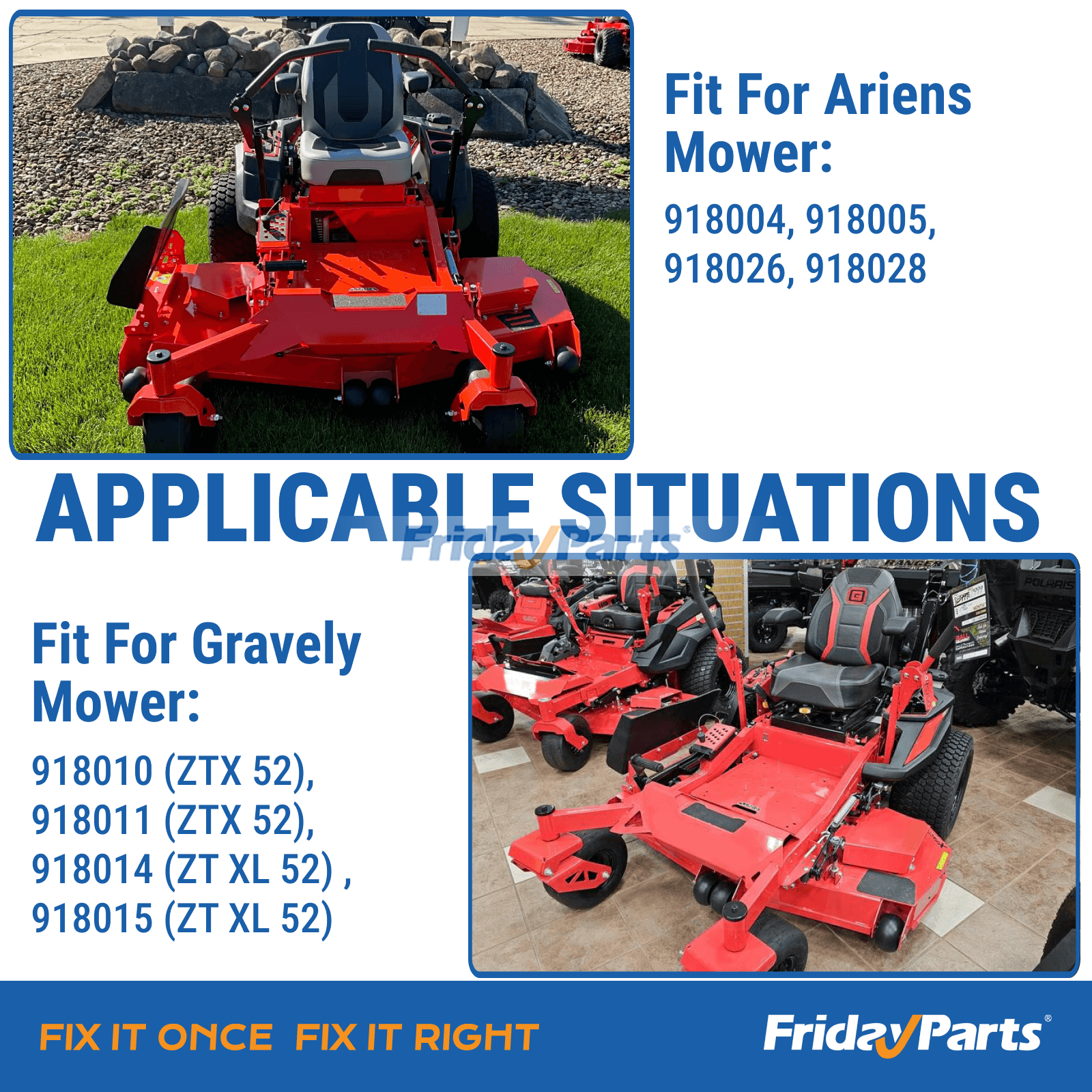 Antriebsriemenfür MäherFür Ariens