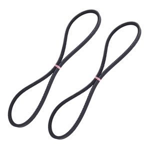 2 Pieces Drive Belt 607400 603907 for Hustler Mower Raptor Limited SD SDX