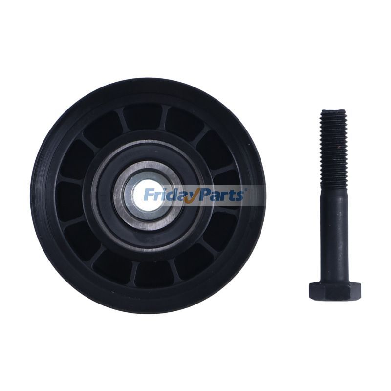 Polea tensora de correa de transmisión RE64597 AT211041 para motor John Deere 8,1 L 6081 6081HFN01 6081HT802 Cosechadora 3510 Recolectora de algodón 9976