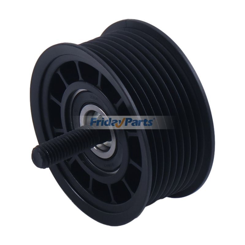 Polea tensora de correa de transmisión RE64597 AT211041 para motor John Deere 8,1 L 6081 6081HFN01 6081HT802 Cosechadora 3510 Recolectora de algodón 9976 Para JOHN DEERE