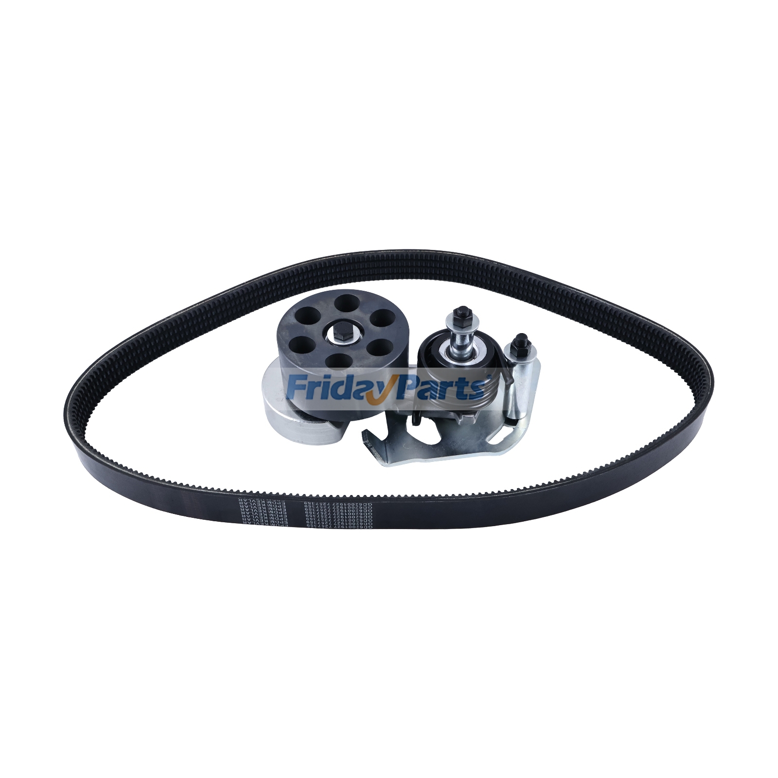 Conjunto de correa de transmisión y tensor 7257359 7273503 7274780 7167165 para cargadora Bobcat S510 S530 S550 S560 S570 S590 S595 T550 T590 T595 Para BOBCAT