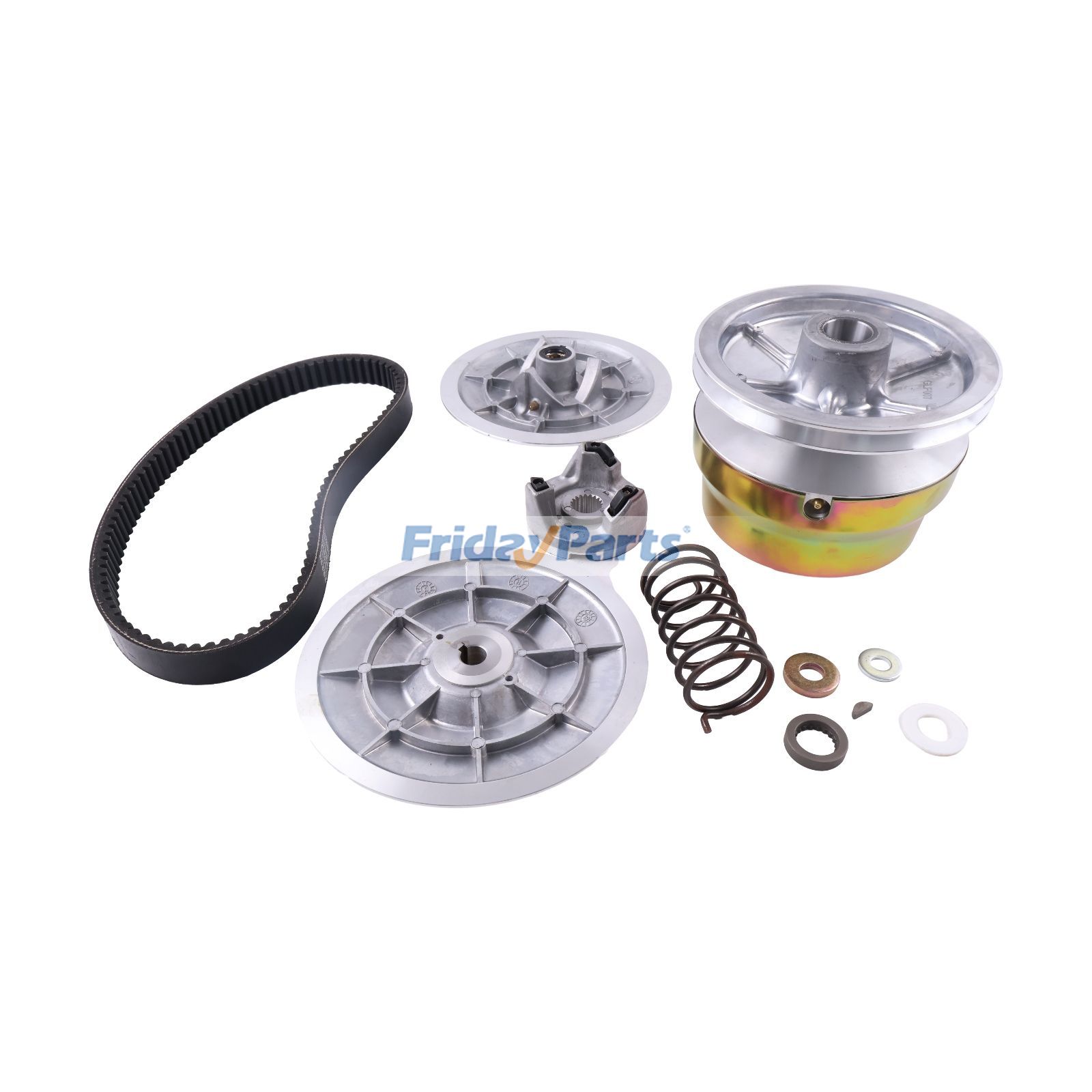 Golf Cart Drive Driven Clutch & Belt Kit 4 Cycle Gas