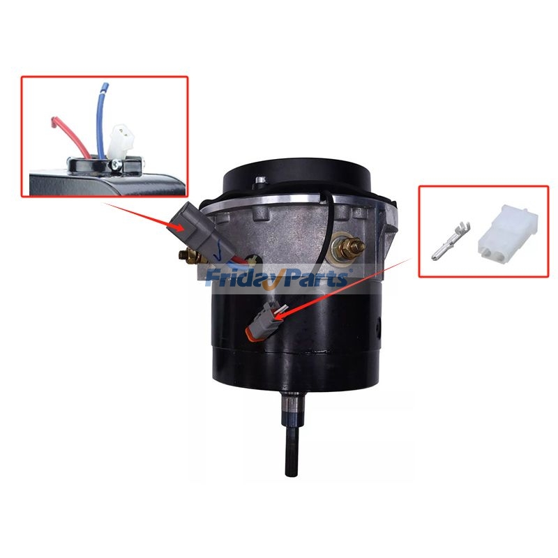 Drive Motor Kit with Cable & Brake for Aerial Work Platforms