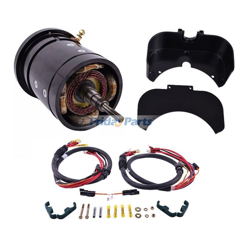 Drive Motor with Cable Kit 1001100820 1001099676 for JLG Electric Scissor Lift 2030ES 2630ES 2646ES 3246ES