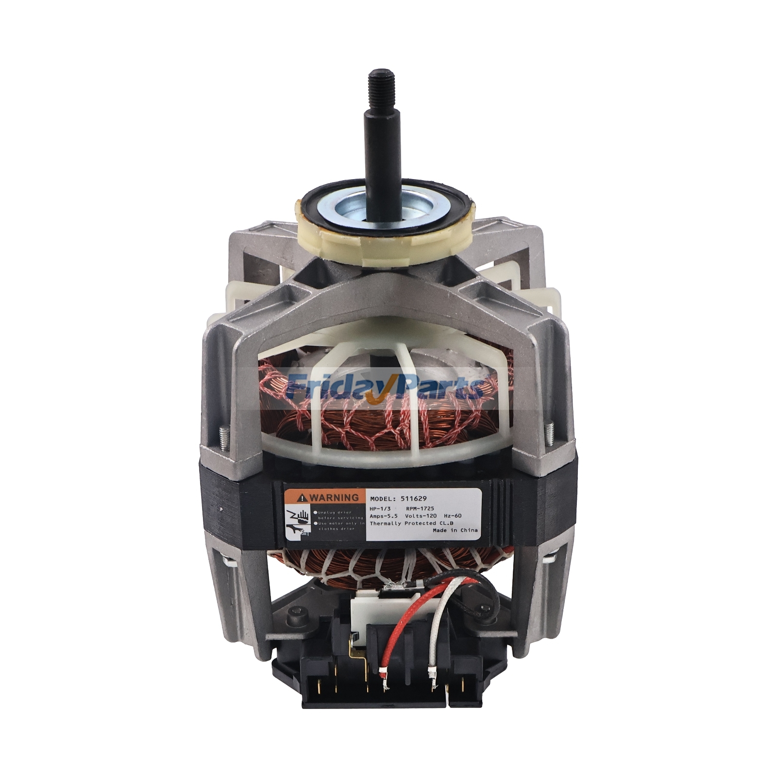 Drive Motor WP2200376 for Whirlpool Dryer LE8407W2 LE8607W2 LG4209L2 LG8409W2 LG8519W2 LG9209W2 PALE866SBW PLG8319W2