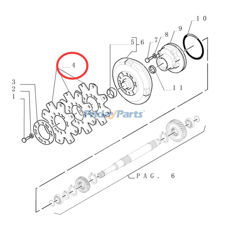 Antriebsplattefür Gabelstapler,Lader