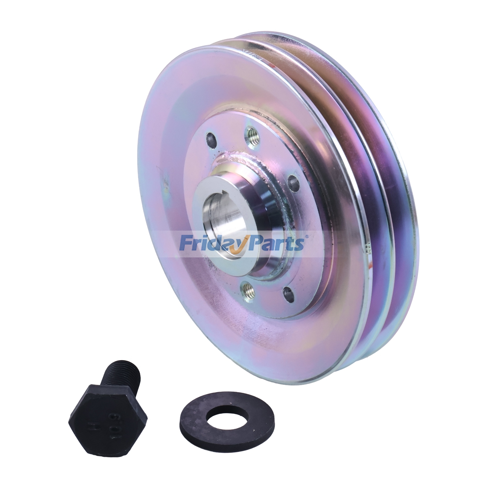 Kit de poulie d'entraînement 3046203 3818229 3810463 pour pelle hydraulique Hyundai Cummins ISM L10 M11 QSM11 R320LC R360LC-3 R450LC-3 R450LC-7