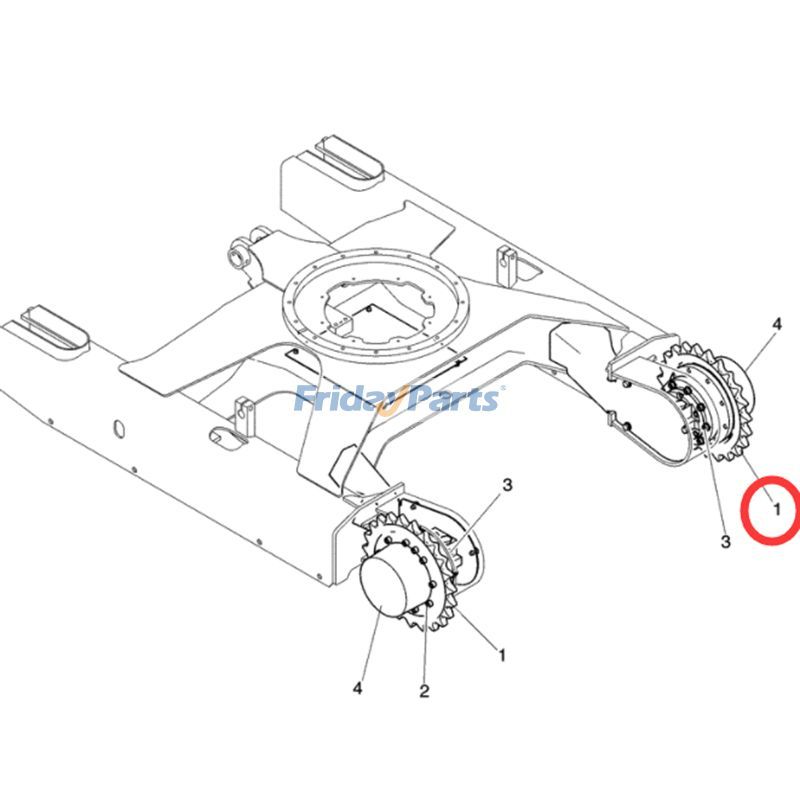  Drive Sprocket EH35.B For New Holland