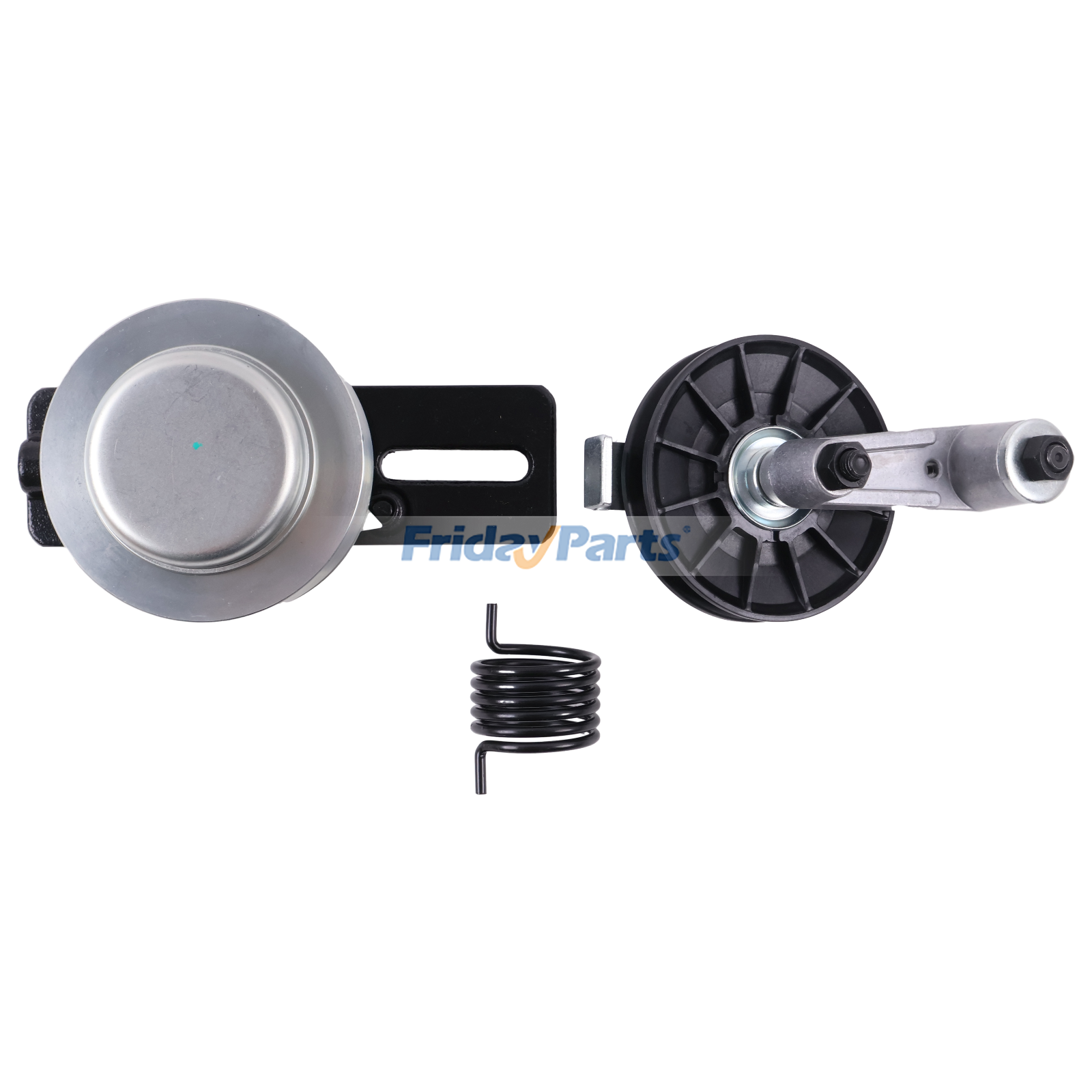 Drive Belt Tensioner & Cooling Fan Pulley Kit compatible with Loader