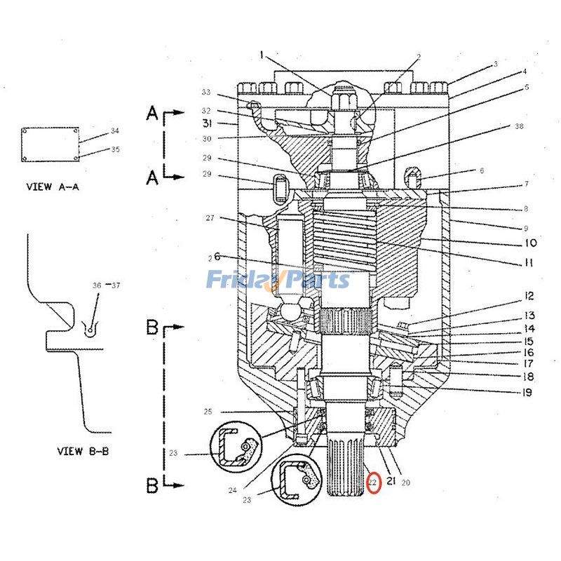 Drive Shaft for Engine,Loader