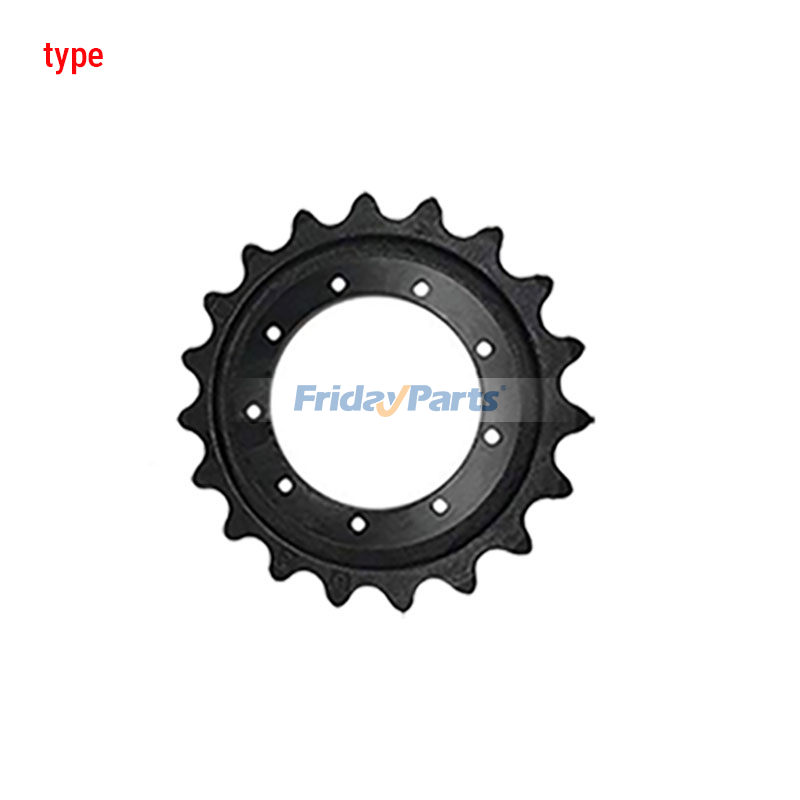 Pièces de train de roulement pour excavatrice Caterpillar CAT E200B