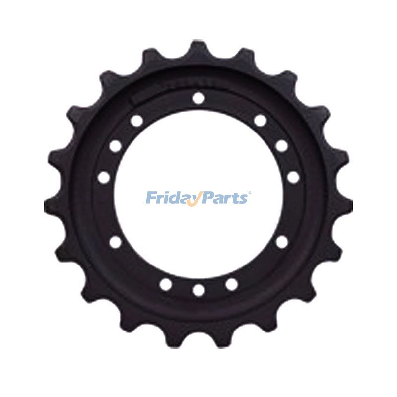 Antriebskettenrad 2054155 für Yanmar-Motor 4TNV98C John Deere 60D 60G 60P PC7 PC10 Hitachi ZAXIS60USB-3 Bagger