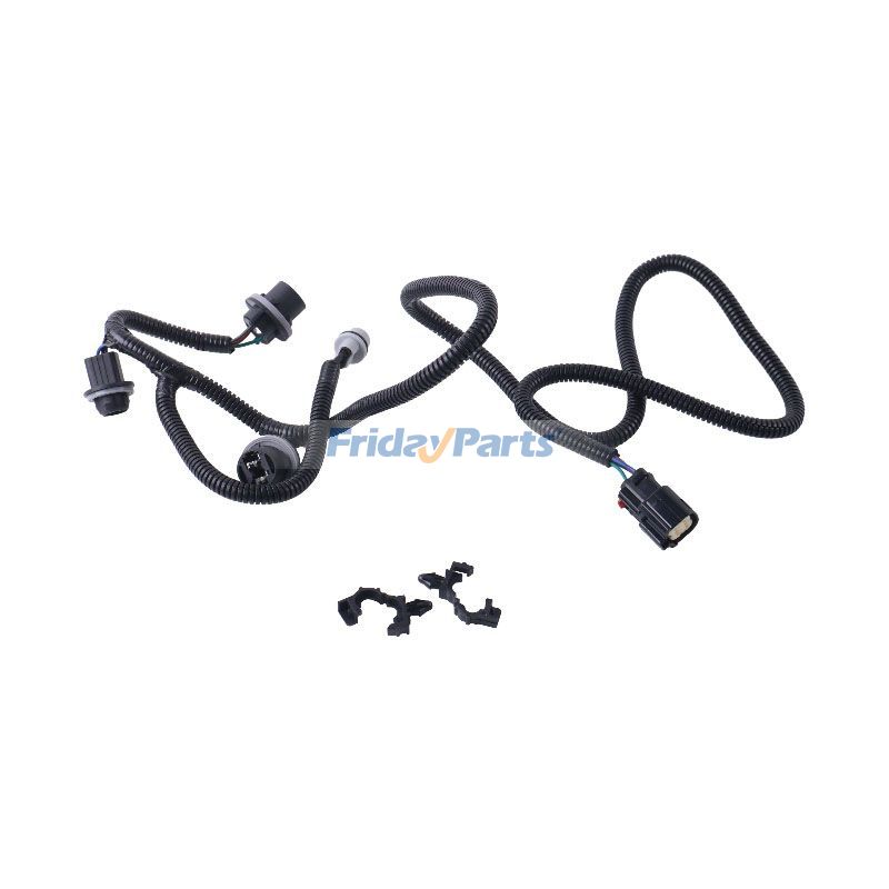 Arnés de cableado de luz trasera del lado del conductor 23295980 para GMC Sierra 1500, 2500, 3500, 4.3L, 5.3L, 6.0L, 6.6L, V6, V8, 2016-2019 Para GMC