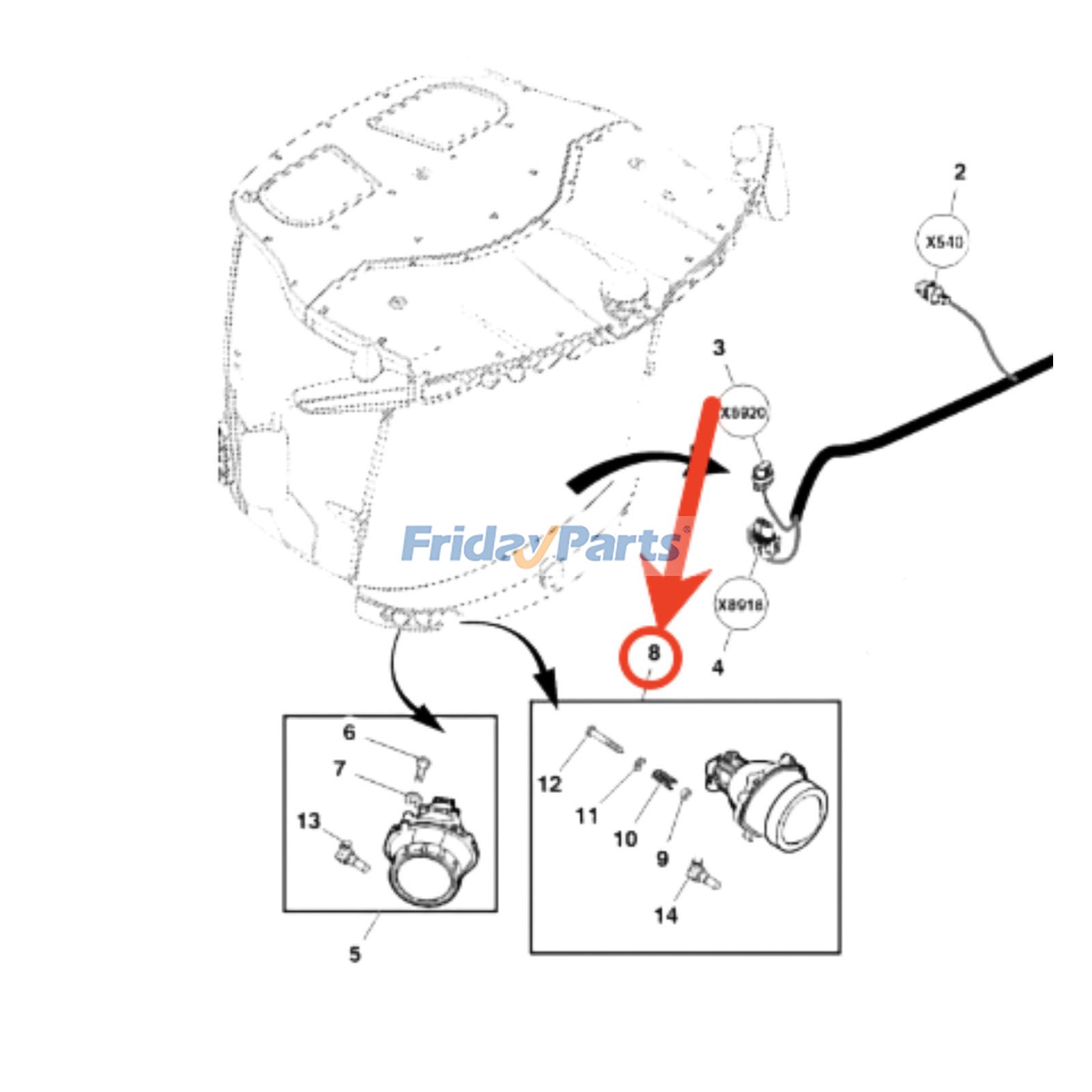 Achetez Phare de conduite chez FridayParts