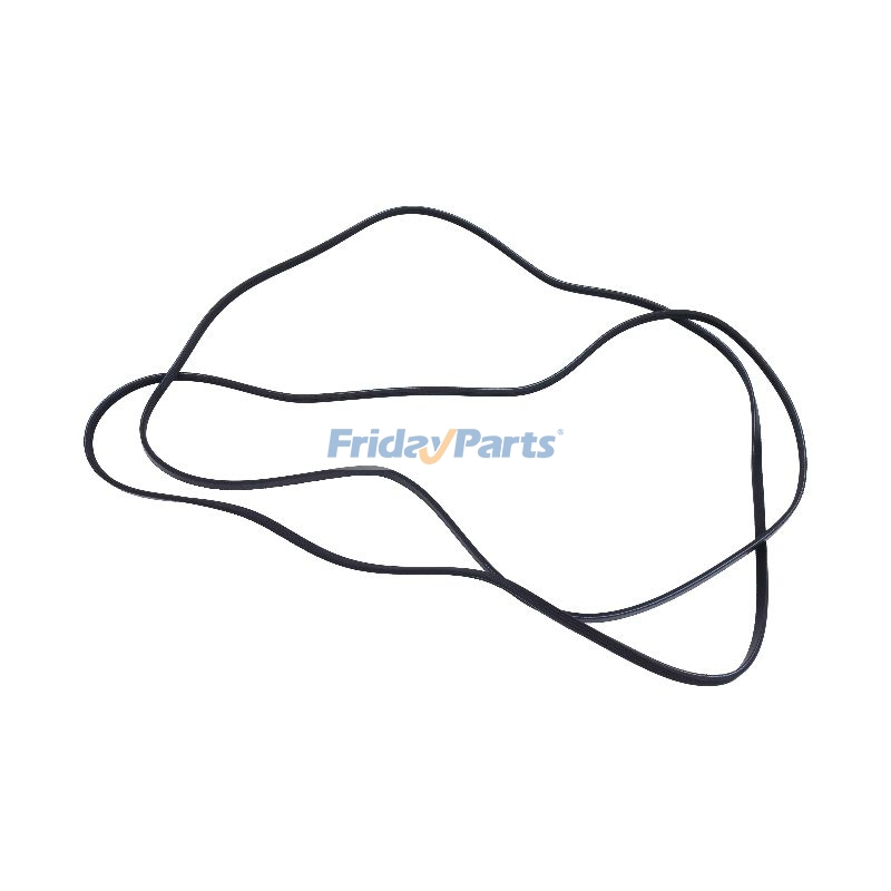 Correa de transmisión de tambor superresistente al desgaste para secadora Whirlpool 7MWGD7800XW0 WED8500BC0 WGD7300XW0 CR. Hilo de poliéster. Reemplaza al fabricante original WP8547157. de FridayParts