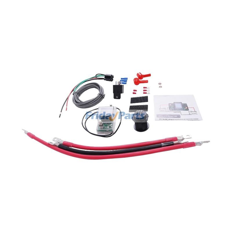 Kit de conexión y monitor de batería dual UTV-SBI-CM para Honda Pioneer 500 700 1000 de FridayParts