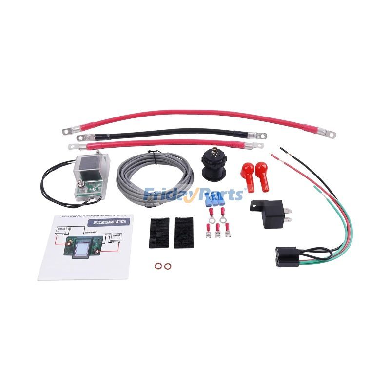 Kit de conexión y monitor de batería dual UTV-SBI-CM para Honda Pioneer 500 700 1000 Para Honda,Para Polaris