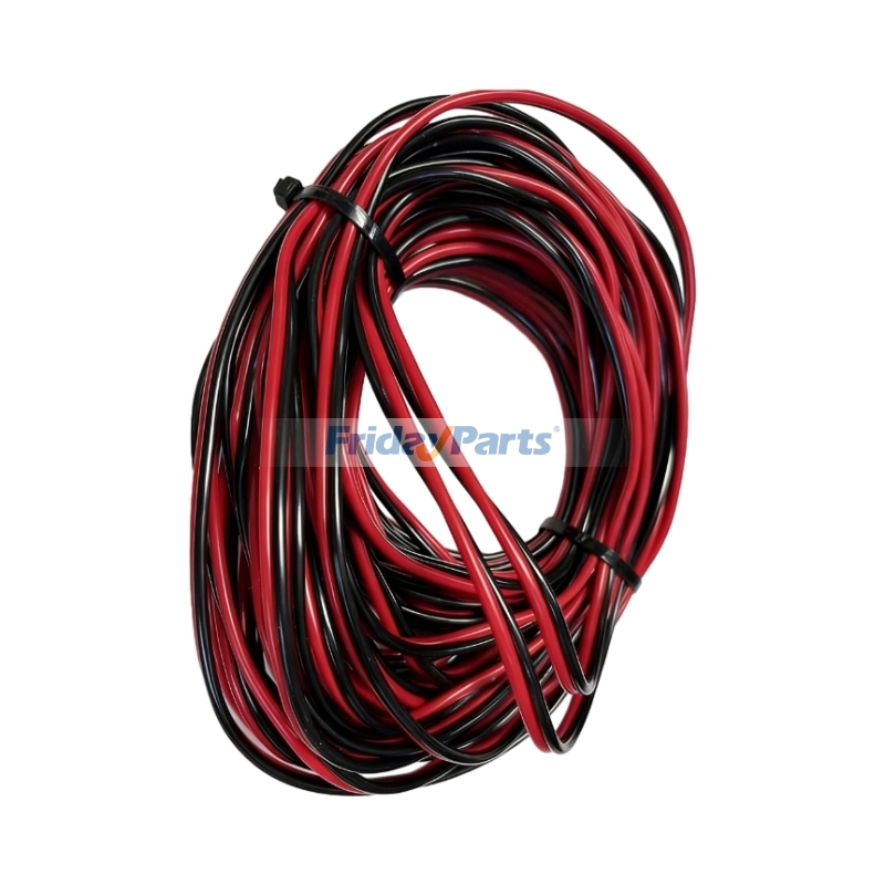Cable de repuesto de doble conductor de calibre 8 y 60 pies para Buyers 3020919