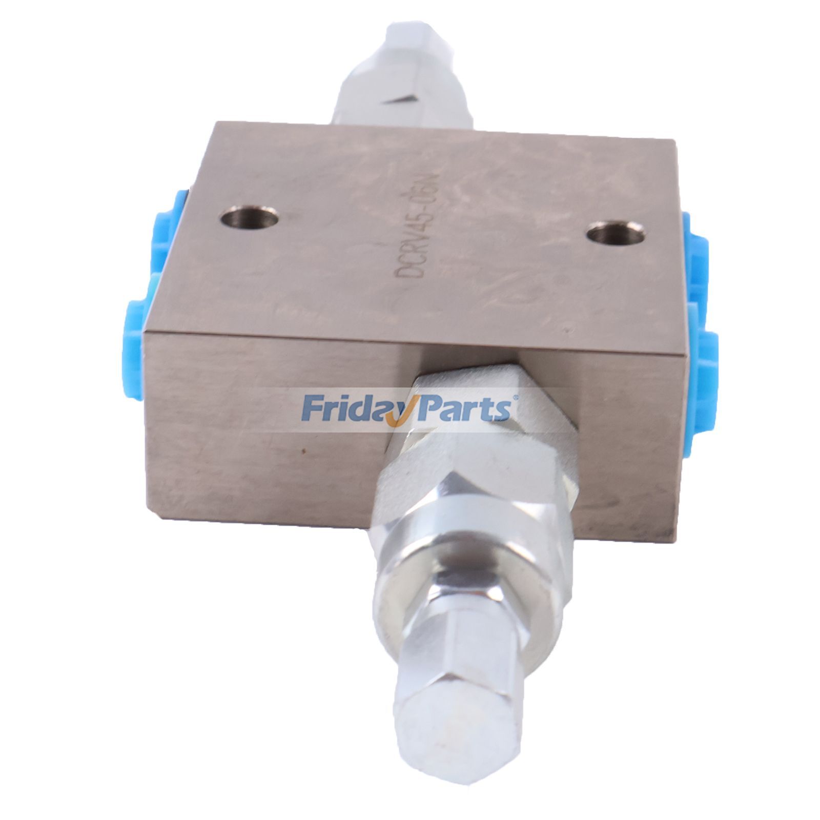 Soupape de décharge hydraulique à double croisement avec orifices NPT 3/8" et débit maximal de 12 GPM DCRV45-06NpourPour AUTRE MARQUE