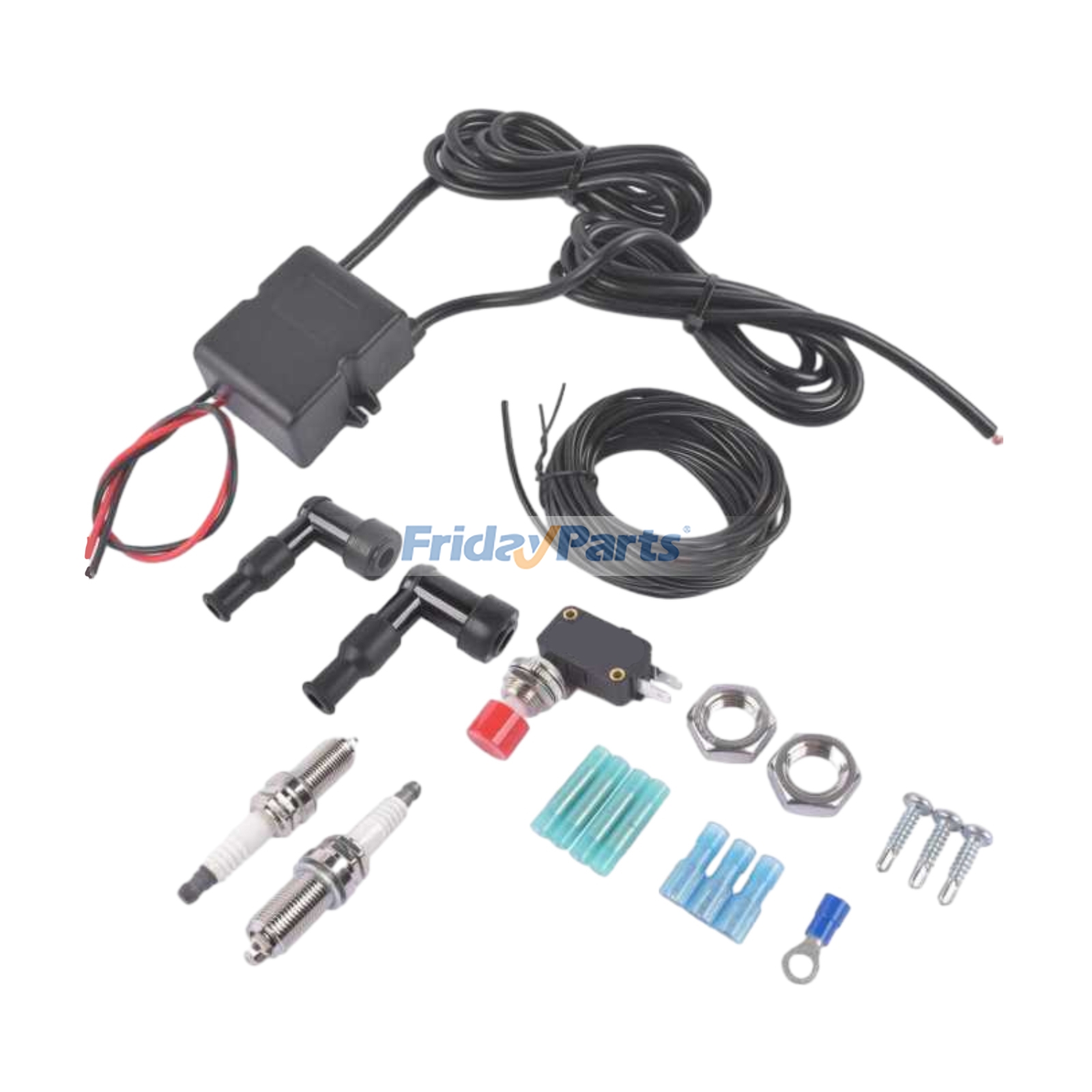 Dual Flamethrower Controller Kit for Motorcycle