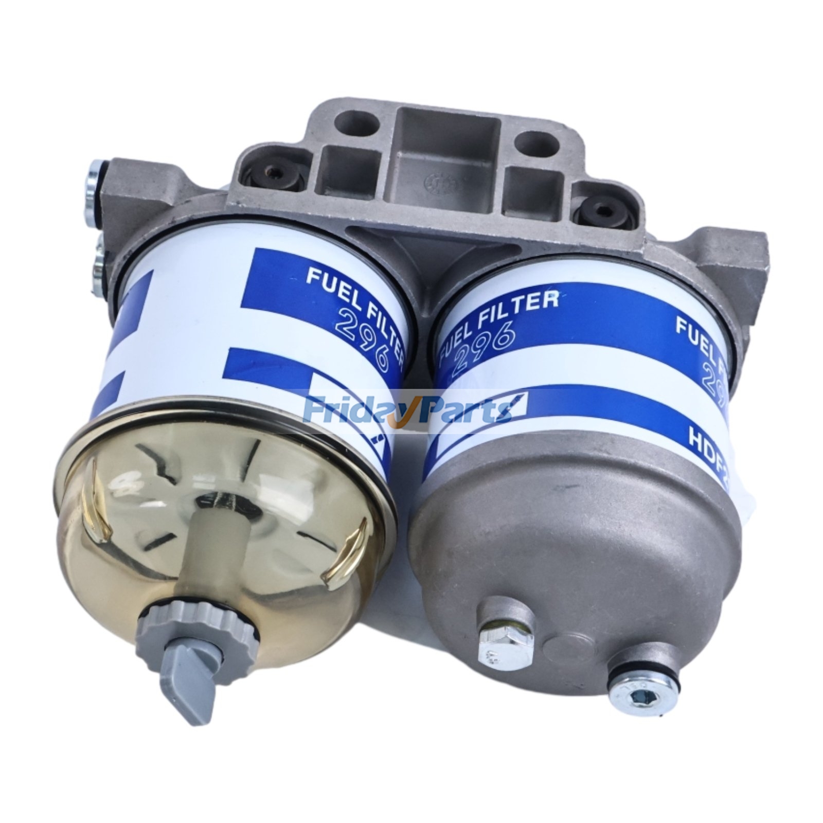 Ensemble de filtre à carburant double de type CAVpour Moteur,Tracteur