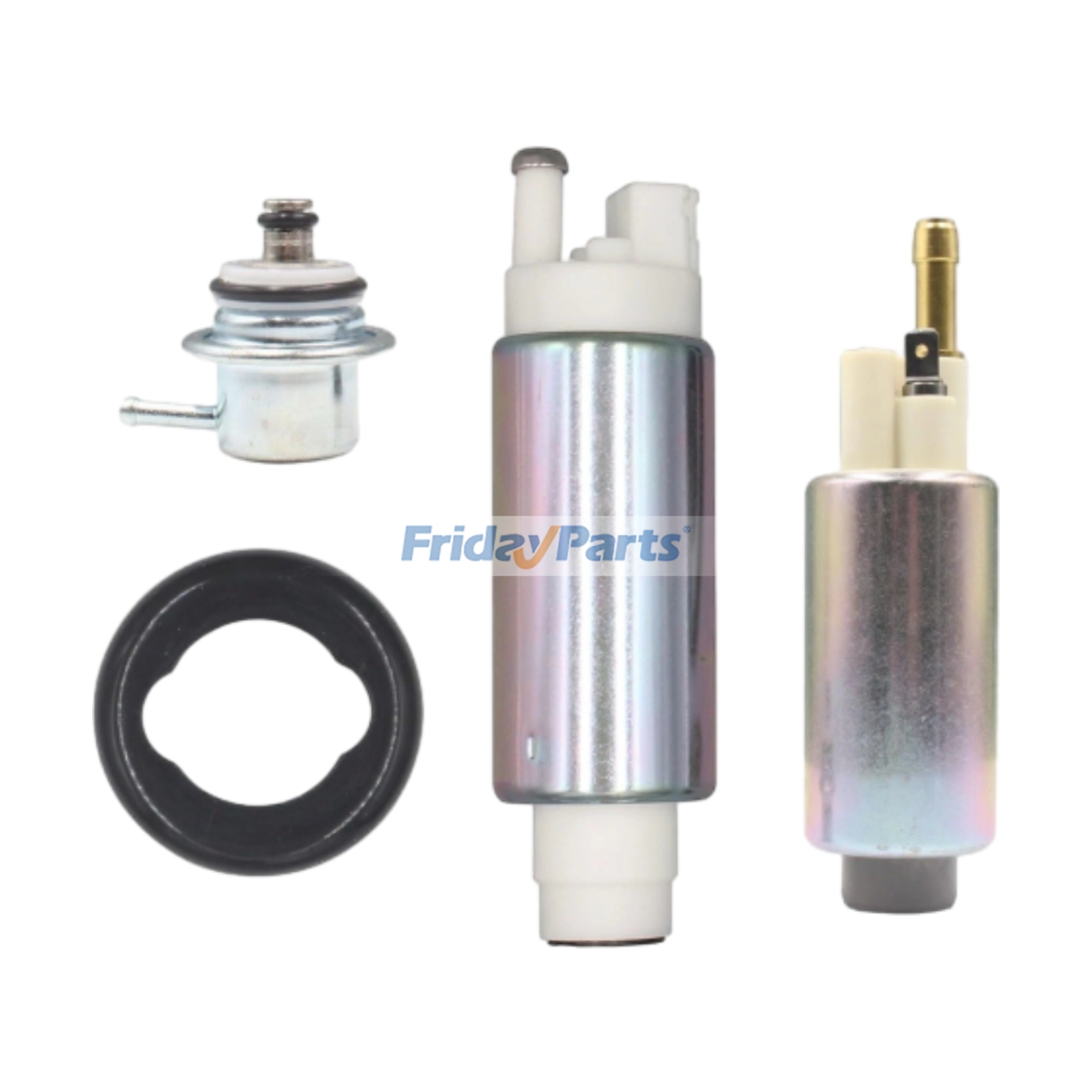 Doppelte Hoch-/Niederdruck-Kraftstoffpumpen-Sets mit Gummidichtung HFP-CPN4 für Mercury Marine 75-300 PS Außenbordmotoren Optimax Pro Racing 2003-2024