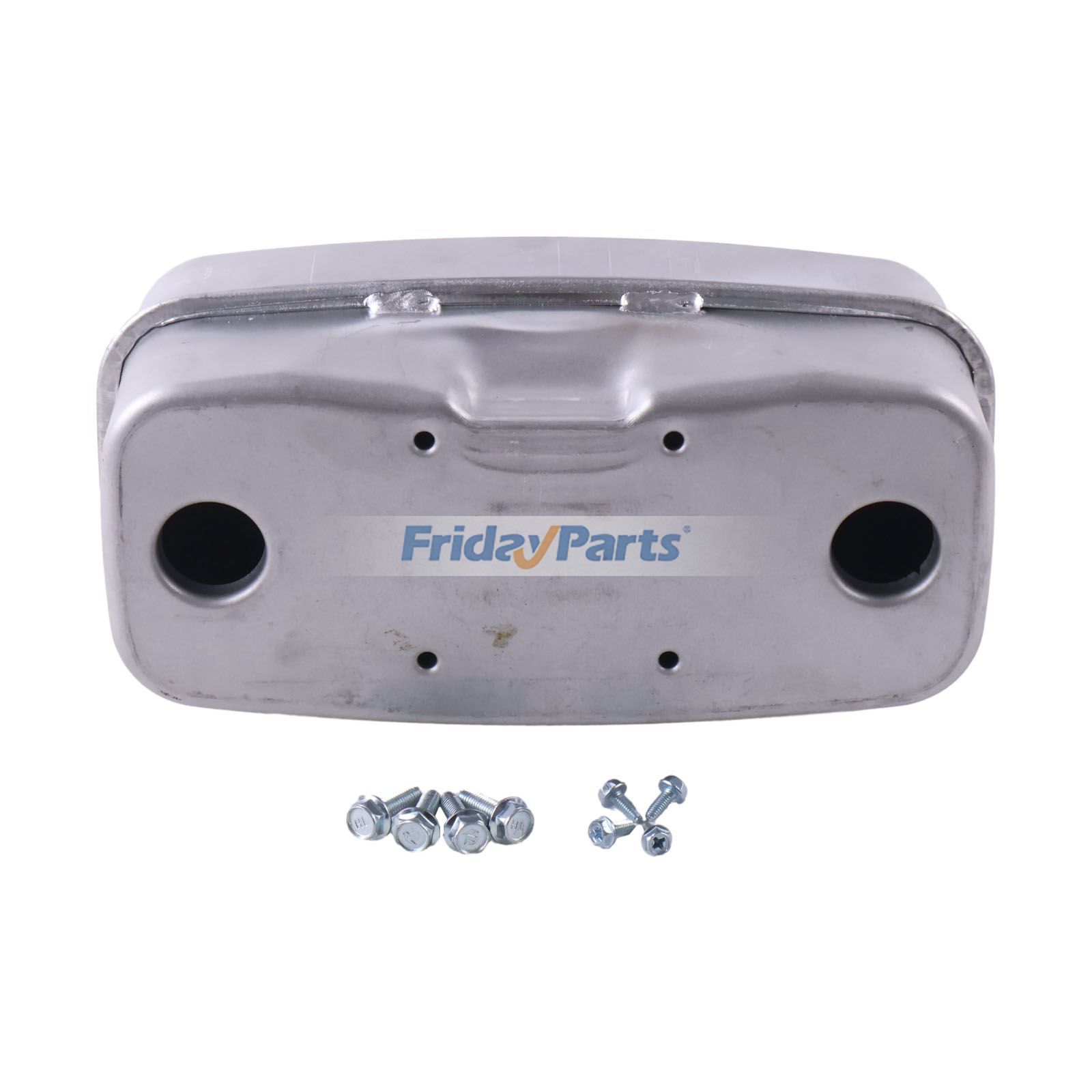 FridayParts Dual Inlet Muffler