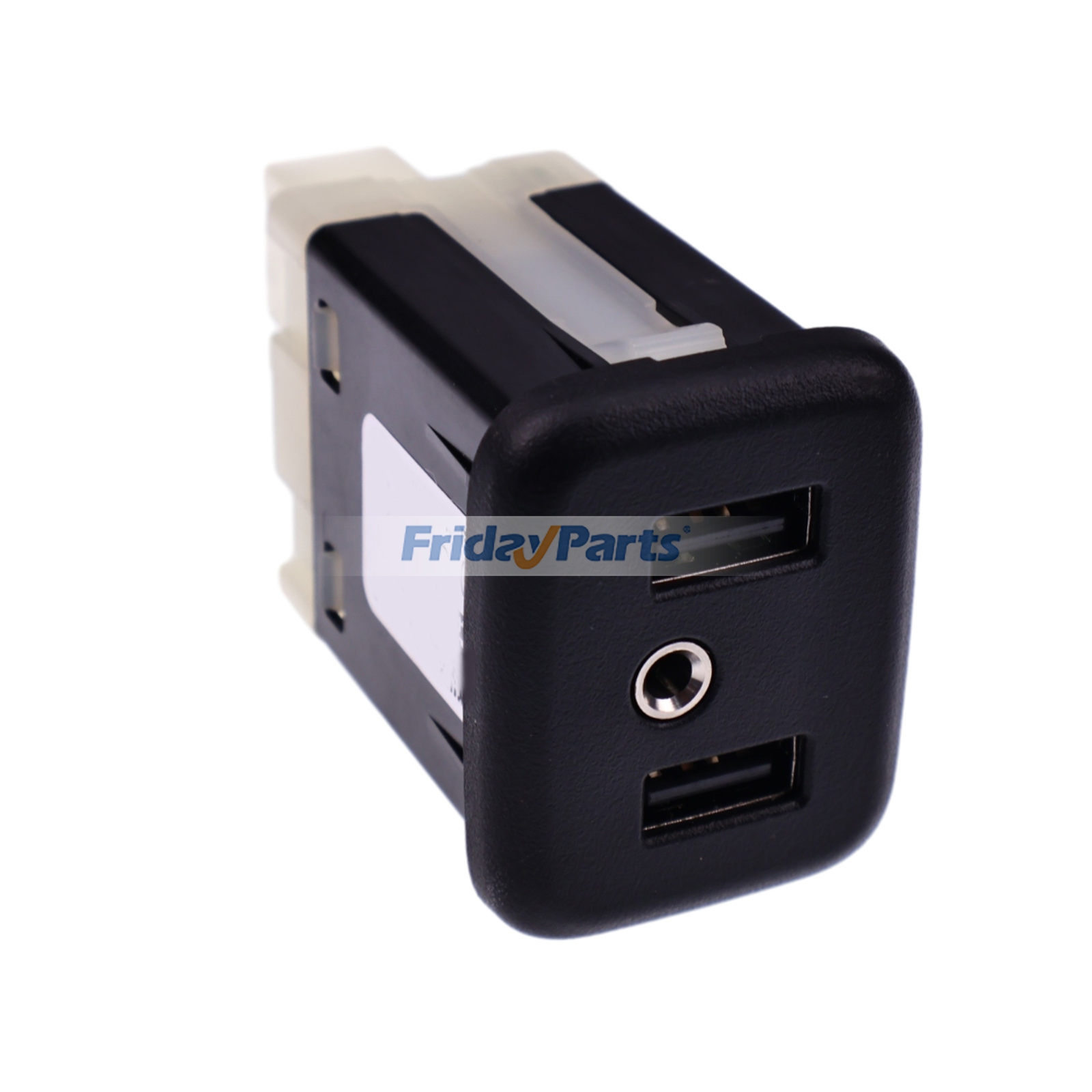 Interfaz de puerto USB dual con conector auxiliar para reproductor de automóvil 13519224 para GMC Chevrolet Chevy Buick Cadillac