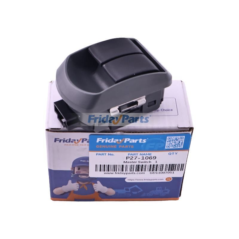 Dual Window Control Master Switch P27-1069 for Paccar Kenworth