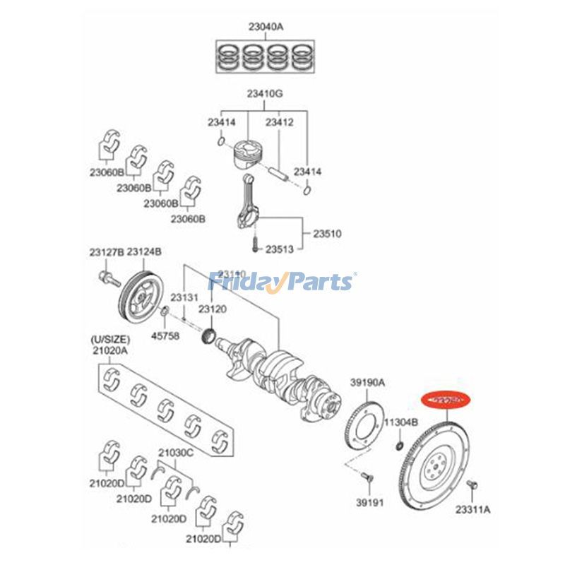 Flywheel For HYUNDAI,For Kia