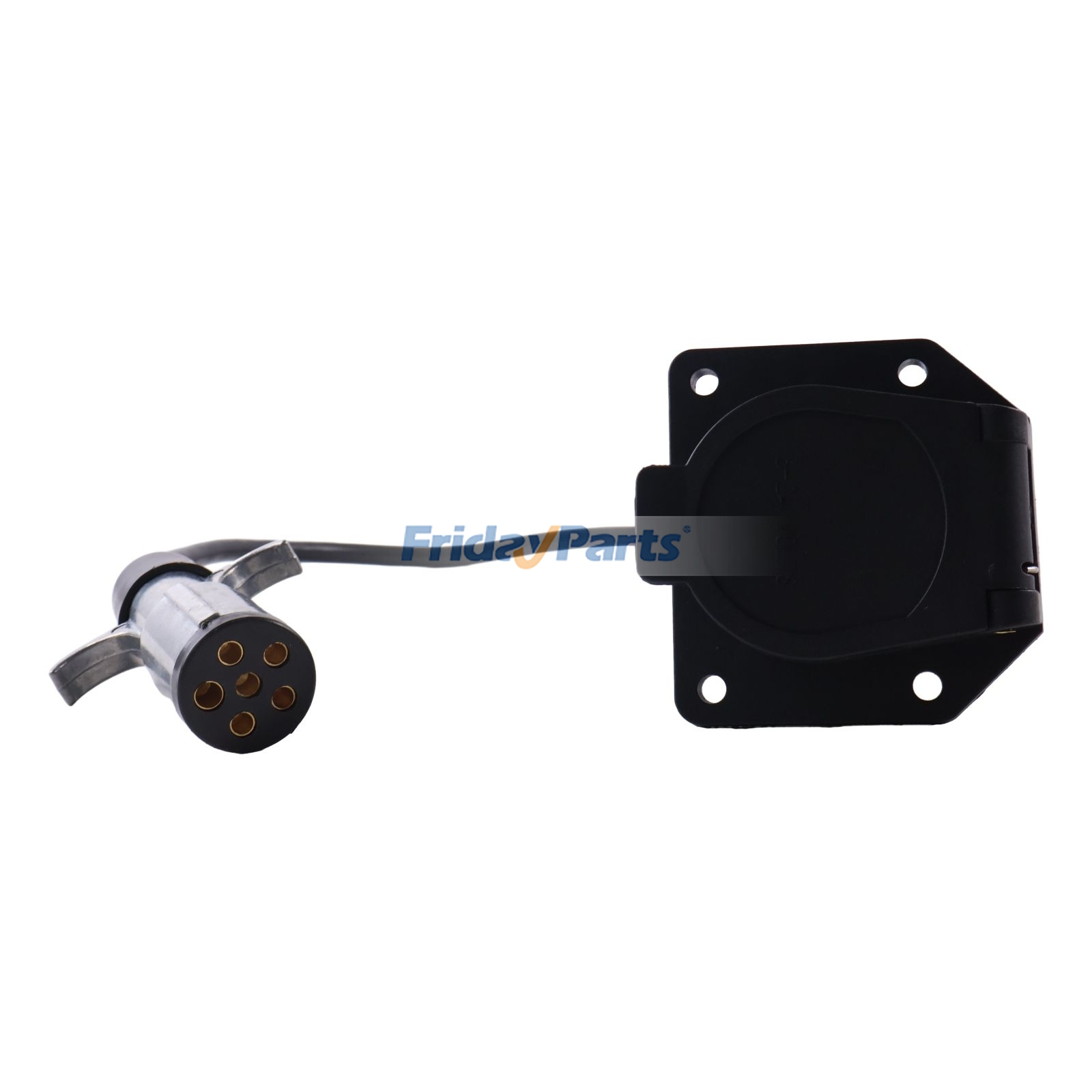 Others 6-Way to 7-Way Trailer Connector Adapter Trailer Connector