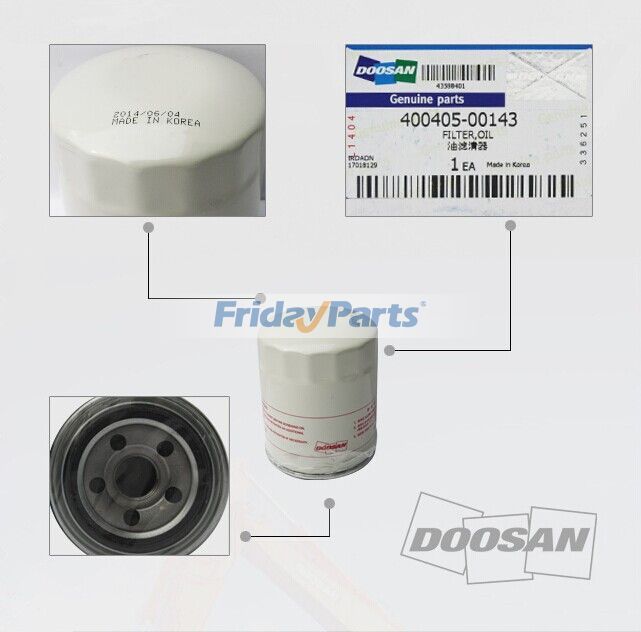 FridayParts Daewoo-Ölfilter