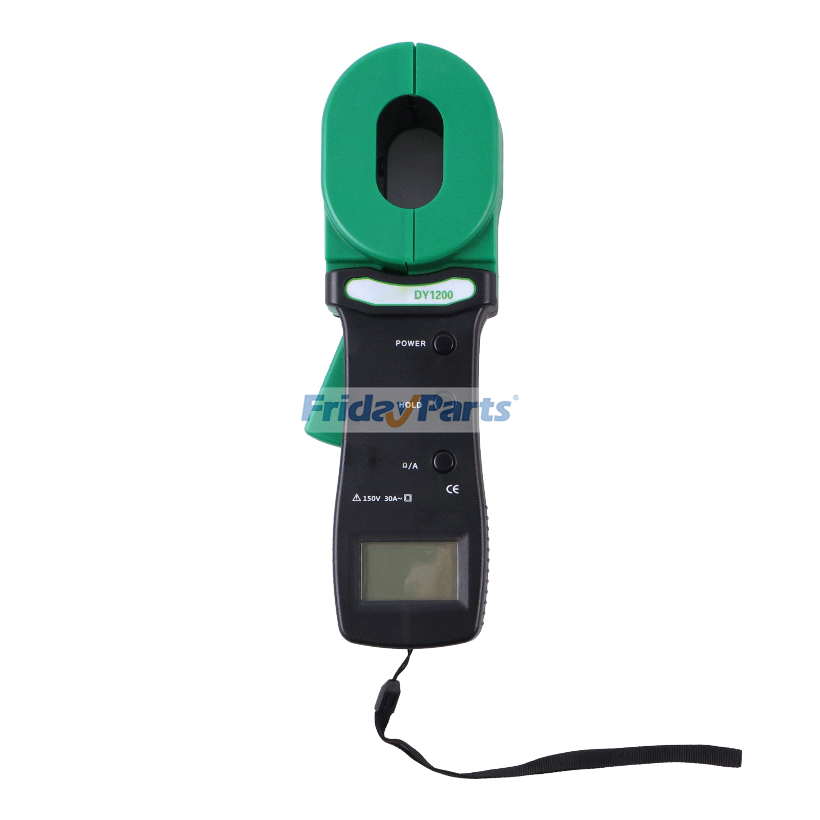 DY1200 Digitales Erdungswiderstandsmessgerät mit Klemme, 0,01 Ω – 1000 Ω