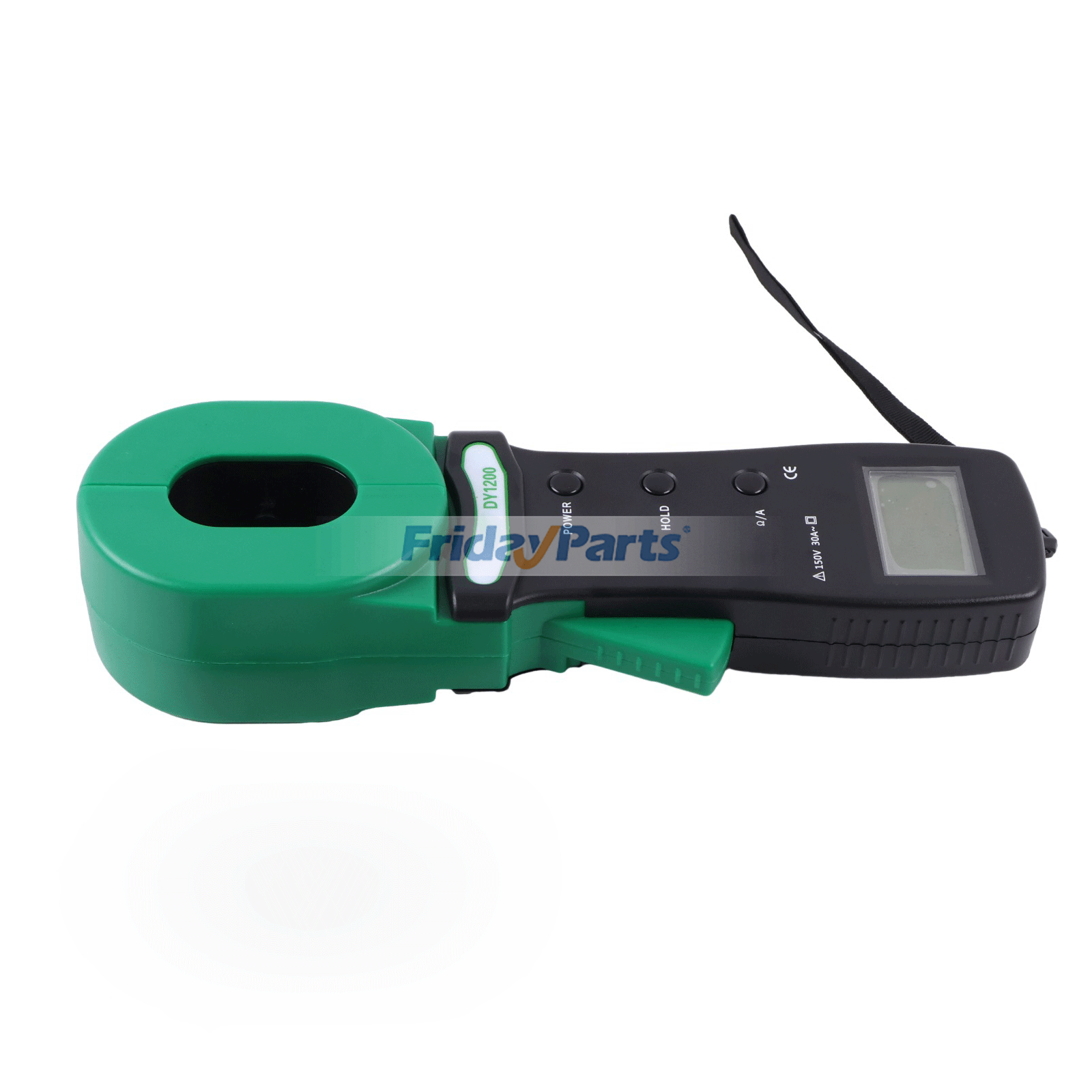 FridayParts Digitales Erdungswiderstandsmessgerät mit Klemme