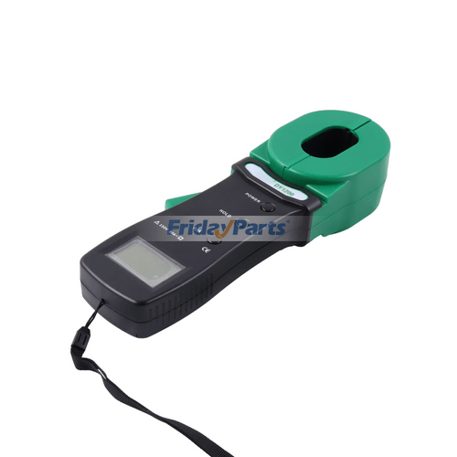 Medidor De Resistencia Digital FR2000C – Con Pinza De Tierra, Prueba Resistencia De Bucle Y Corriente, Pantalla Dual Ω+A