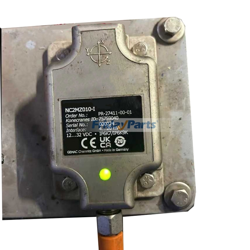 Capteur d'inclinaison dynamique - Remplace Gemac Motus NC2MZ010-I