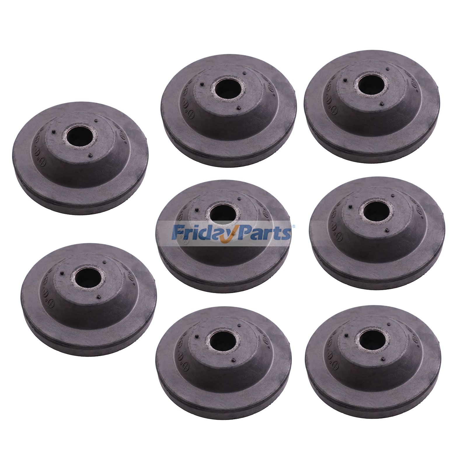 1 Set Engine Mounting Rubber Cushion Feet Bumper for Caterpillar CAT Excavator E120B E120