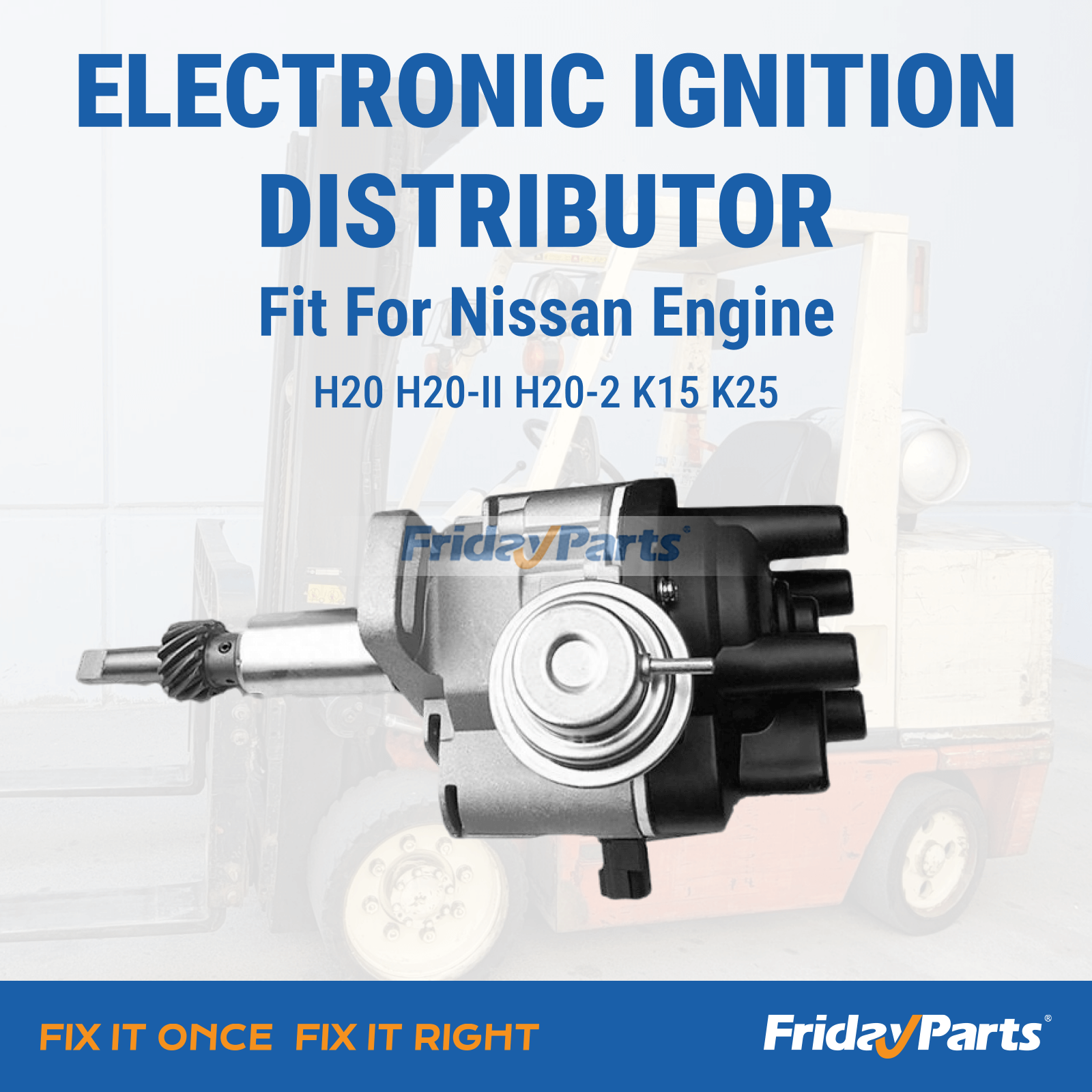 KOMATSU用,Nissan用,TCM用電子点火ディストリビューター